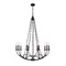 Z-Lite Arabella Chandelier, 10-Light, 33 In.W x 44 In.H, Matte Black/Matte Black 3500-10MB - alternate 1